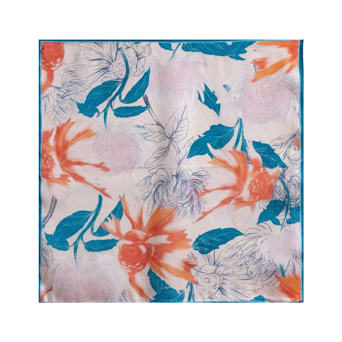 Éclat de Fleurs Silk Scarf