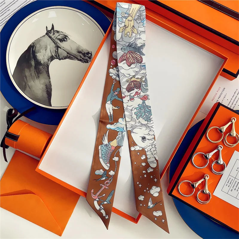 Leporine Luxe Silk Scarf