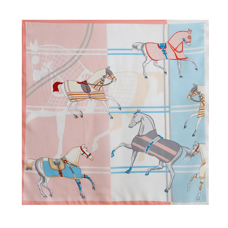Chevaux de Paris Silk Scarf